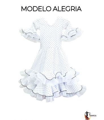 traje de flamenca infantil 2024 bajo pedido - Aires de Feria - Traje de flamenca niña Alegria