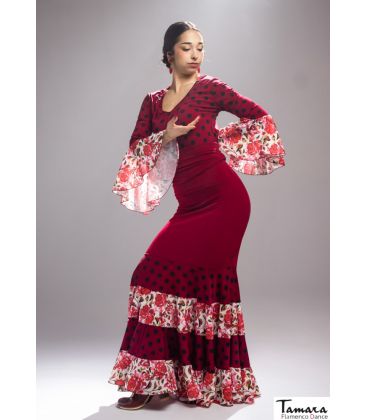 faldas flamencas mujer bajo pedido - Falda Flamenca DaveDans - Falda Lava - Punto elástico Estampado