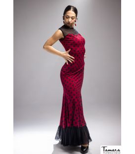 flamenco dance dresses woman by order - Vestido flamenco TAMARA Flamenco - Caliz Flamenco Dress - Elastic knit