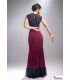 vestidos flamencos mujer bajo pedido - Vestido flamenco TAMARA Flamenco - Vestido flamenco Caliz - Punto elástico
