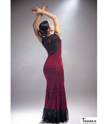 flamenco dance dresses woman by order - Vestido flamenco TAMARA Flamenco - Caliz Flamenco Dress - Elastic knit