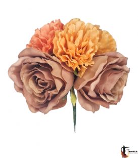 Bouquet fleurs Flamenco - Modèle 15
