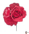 Ramillete flores flamenca - Diseño 26 Mediano