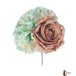 Flores de Flamenca modelo Ramillete flores flamenca - Diseño 27 Mediano 