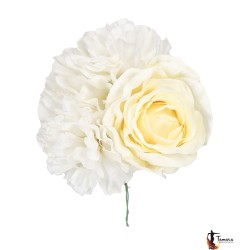 Fleurs de flamenco (pour cheveux) modèle Bouquet fleurs Flamenco - Modèle 28 moyen 