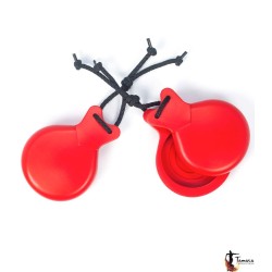 Castañuelas Filigrana modelo Bolero nº 5 - 5 cajas (Edicion especial fibra roja) 