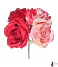 Ramillete flores flamenca - Diseño 39 Grande