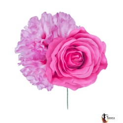 Fleurs de flamenco (pour cheveux) modèle Bouquet fleurs Flamenco - Modèle 32 moyen 