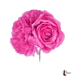 Flores de Flamenca modelo Ramillete flores flamenca - Diseño 40 Mediano 