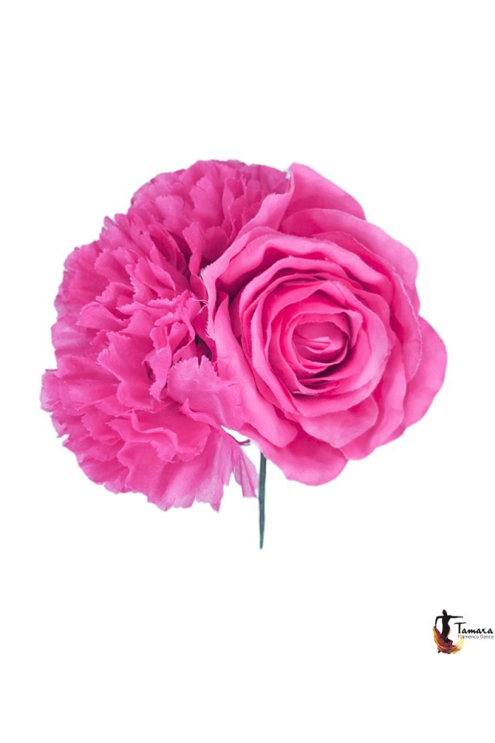 Fleurs de flamenco (pour cheveux) modèle Bouquet fleurs Flamenco - Modèle 40 moyen 