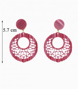 flamenco earrings in stock - - Earrings 04 - mother of pearl