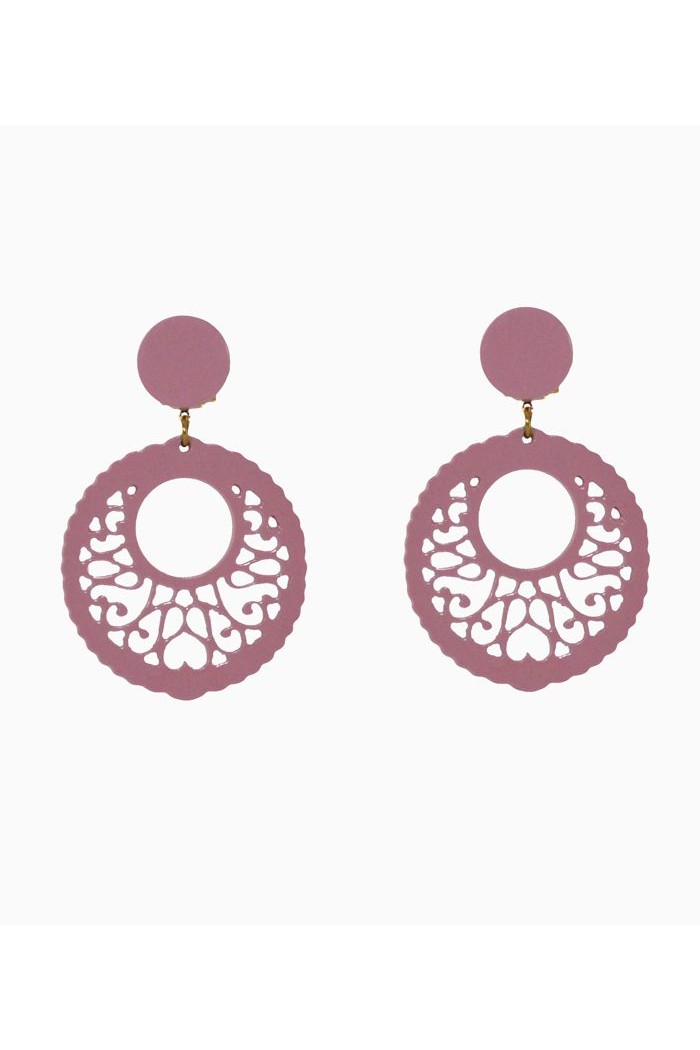 Pendientes de Flamenca modelo Pendientes 5.7 cm Acetato Maquillaje
