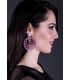 boucles d oreilles de flamenco en stock - - Boucles d'oreilles 13 - Acétate