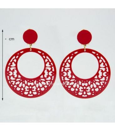 flamenco earrings in stock - - Earrings 13 - Acetate