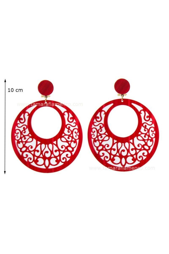  Flamenco earrings model Earrings 18 - Mother-of-pearl Classic Mother-of-pearl