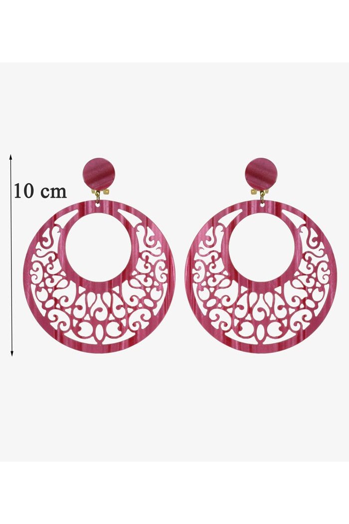  Flamenco earrings model Earrings 18 - Mother-of-pearl Classic Mother-of-pearl