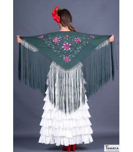 châle brodé flamenco sur demande - - Châle Florencia - Brodé multicolor Cardenal