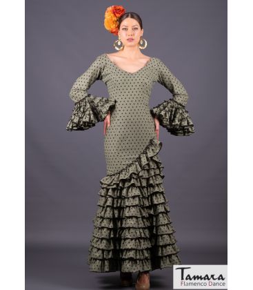 robes flamenco en stock livraison immédiate - Vestido de flamenca TAMARA Flamenco - Taille 38 - Clavel Super