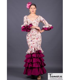 robes flamenco en stock livraison immédiate - Vestido de flamenca TAMARA Flamenco - Taille 38 - Delicia
