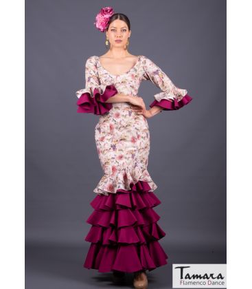 trajes de flamenca en stock envío inmediato - Vestido de flamenca TAMARA Flamenco - Talla 38 - Delicia