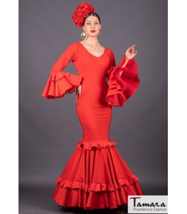 trajes de flamenca en stock envío inmediato - Vestido de flamenca TAMARA Flamenco - Talla 36 - Paseo Super.