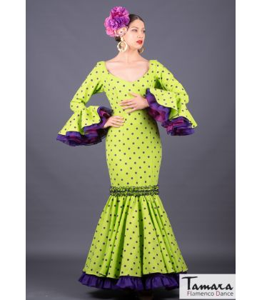 robes flamenco en stock livraison immédiate - Vestido flamenca TAMARA Flamenco - Taille 42 - Irlanda Robe flamenca