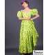 robes flamenco en stock livraison immédiate - Vestido de flamenca TAMARA Flamenco - Taille 44 - Lola