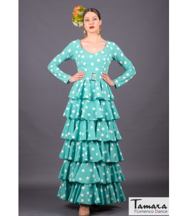 robes flamenco en stock livraison immédiate - Traje de flamenca TAMARA Flamenco - Taille 42 - Amaya