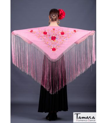 châle flamenco brodé en stock - - Châle Florencia - Brodé multicoloured (En Stock)