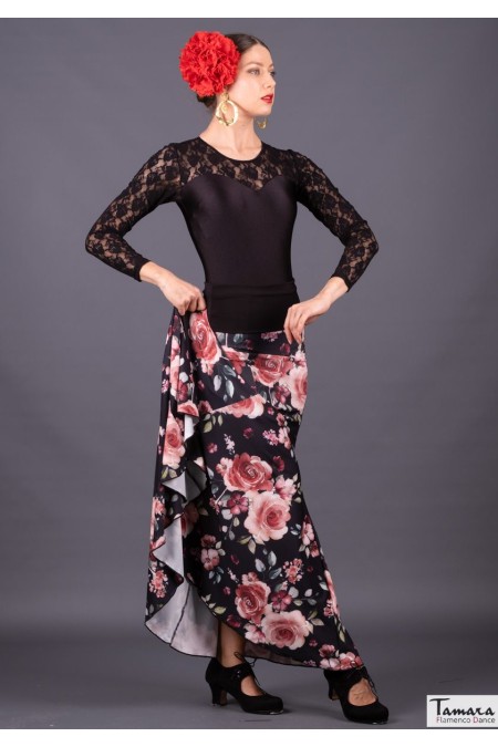 Jupes de flamenco FEMME - SUR DEMANDE modèle Cante - Tricot élastique 