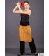 flamenco skirts woman in stock - Falda Flamenca DaveDans - Niebla Skirt-Pants - Elastic knit (In Stock)