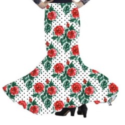 Jupes flamenco FEMME modèle Cante - Tricot élastique (En stock) 