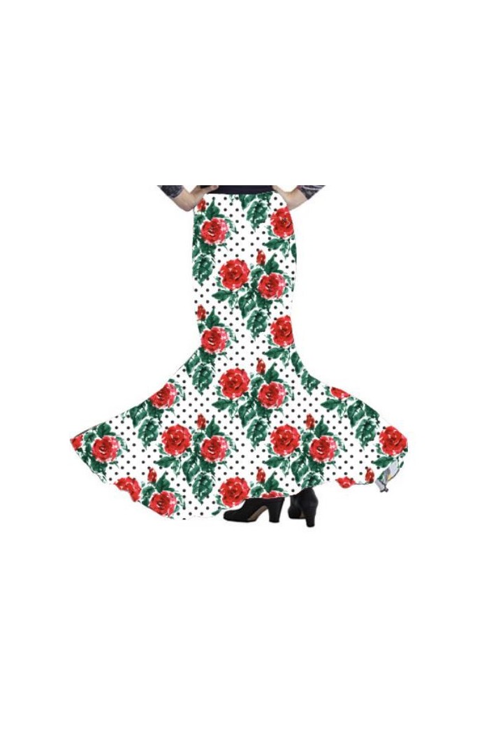 Jupes flamenco FEMME modèle Cante - Tricot élastique (En stock) 