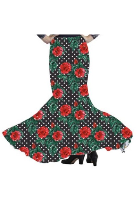 Jupes flamenco FEMME modèle Cante - Tricot élastique (En stock) 