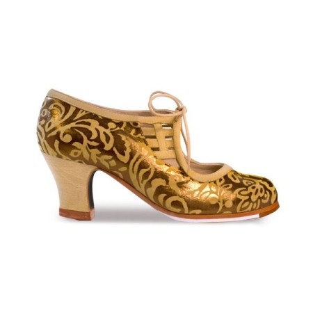Chaussures professionnelles de flamenco Begoña Cervera modèle Chaussures de flamenco Malena