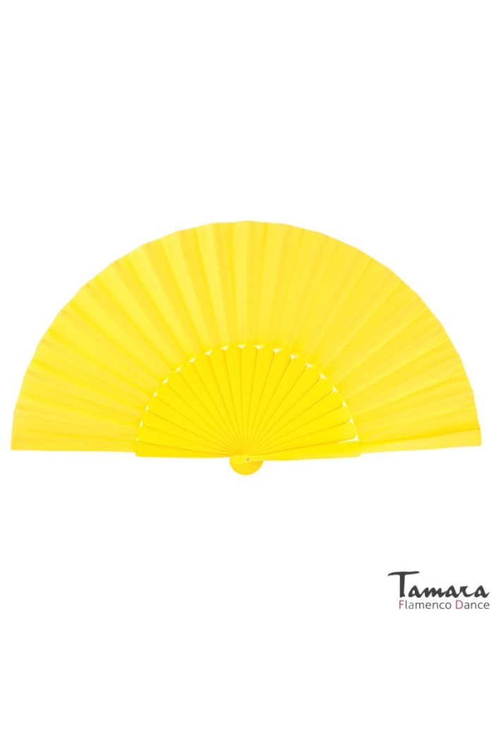 Eventails modèle Éventail Pericón (30,5 cm) Jaune