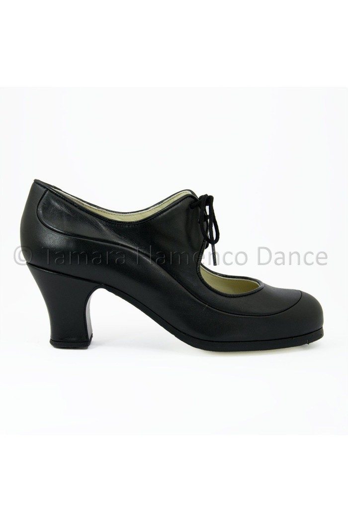Chaussures professionnelles de flamenco modèle Chaussures de flamenco Angelito Noir