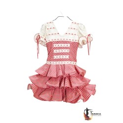 Trajes de Flamenca para Niña Roal modelo Traje de flamenca niña Agua 