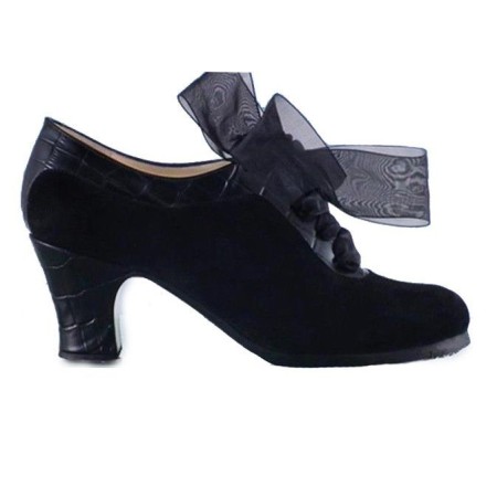 Chaussures professionnelles de flamenco Begoña Cervera modèle Chaussures de flamenco Ingles Coco - En stock