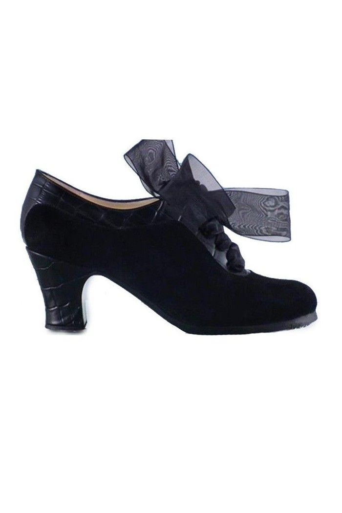 Zapatos de flamenco Profesionales Begoña Cervera modelo Zapatos de flamenco Ingles Coco - En stock 