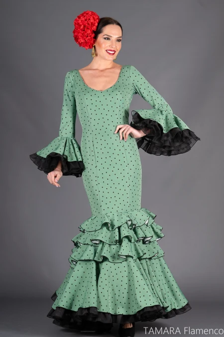 Aires de Feria Flamenco dresses | The best Spanish selection model Flamenco dress Size 40 - Clavel 