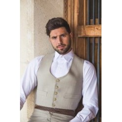 Costume andalou - EN STOCK modèle Gilet andalouse et vénitienne Noir