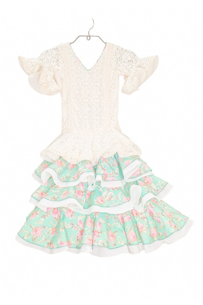 Robes flamenco Fille et Bébés Roal modèle Robe de flamenco pour filles Cabales 