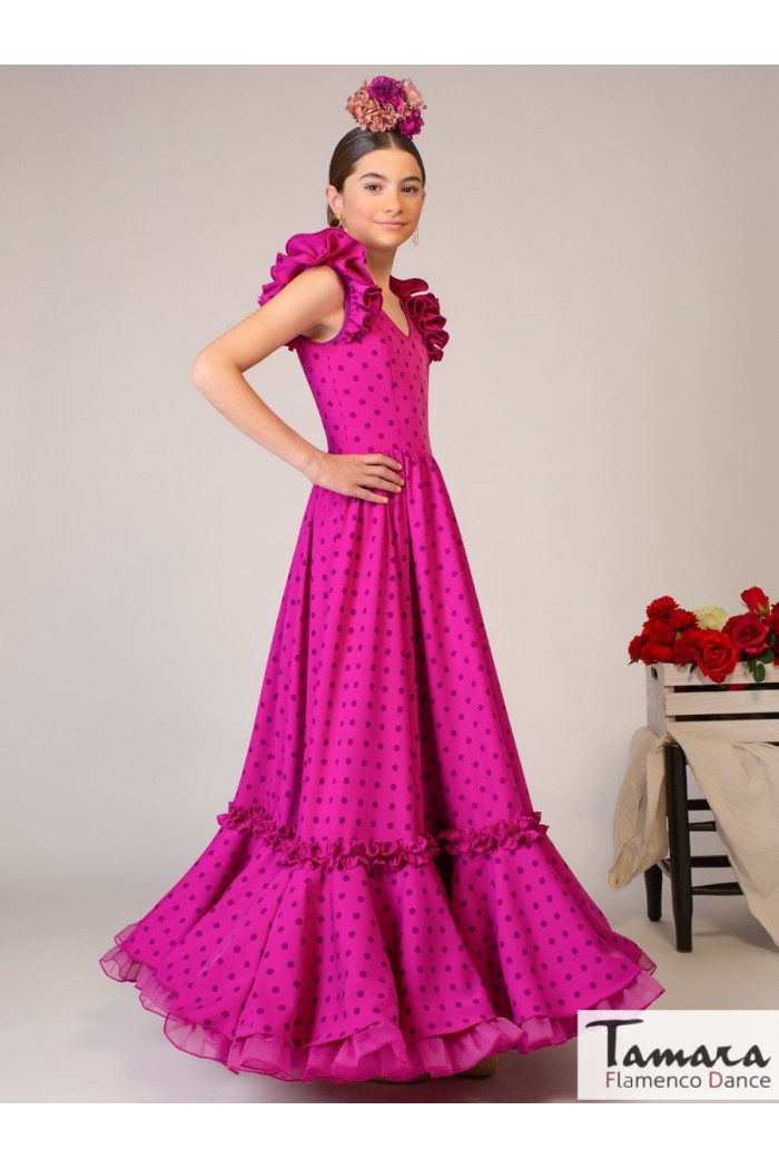 Robes flamenco Fille et Bébés modèle Robe de flamenco pour fille Paloma 