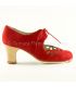chaussures professionelles de flamenco pour femme - Begoña Cervera - Petalos