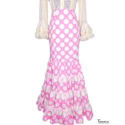 Jupes Flamenco et Rocieras modèle Jupe flamenco andalouse Albahaca 