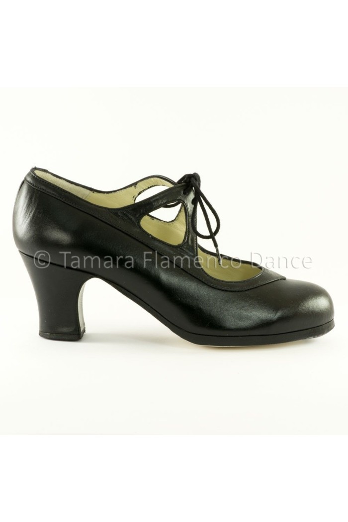  Flamenco shoes - Professionals model Flamenco shoes Candor Black