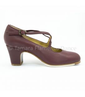 zapatos de flamenco profesionales en stock - Begoña Cervera - Cruzado