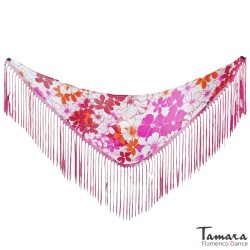 Mantoncillo feria liso/estampado/encaje modelo Mantoncillo Estampado Mujer - Diseño 10 