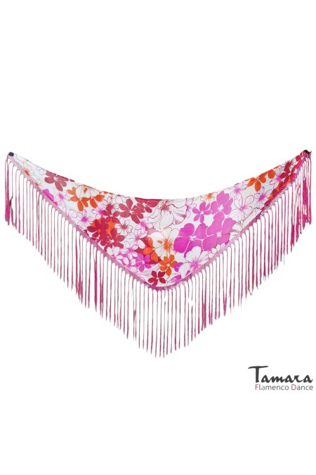 Fair shawl Plain/printed/lace shawl model Small Shawl Print Women - Pattern 10